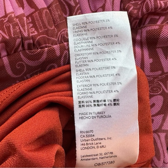 Urban Outfitters LOVE Print Maxi Dress - Size Large - Picture 13 of 14